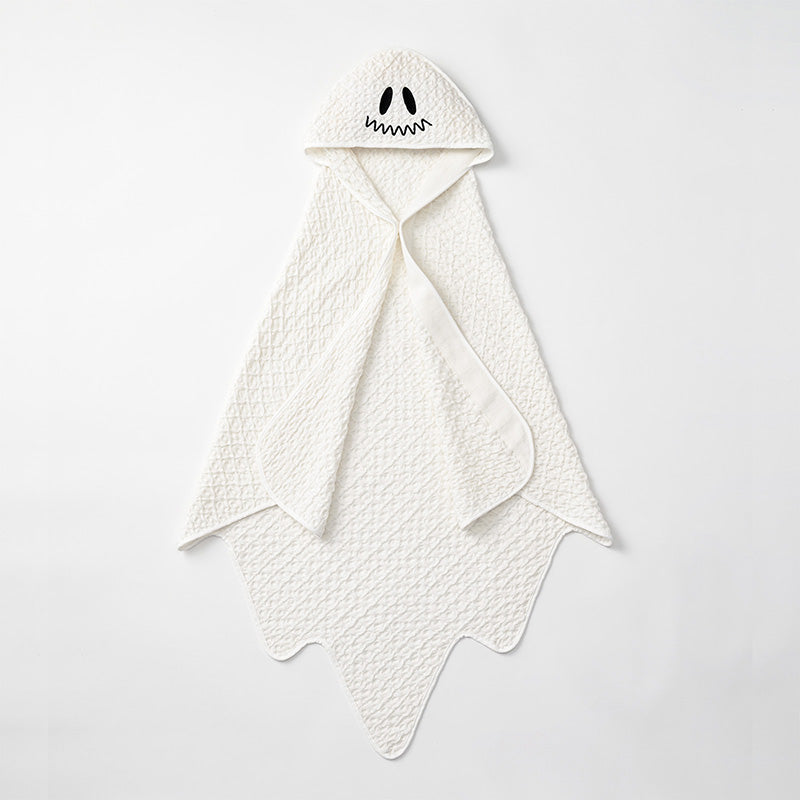 萬聖節限定/Organic hooded towel多用途華夫格毛巾毯子