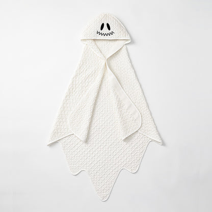 萬聖節限定/Organic hooded towel多用途華夫格毛巾毯子