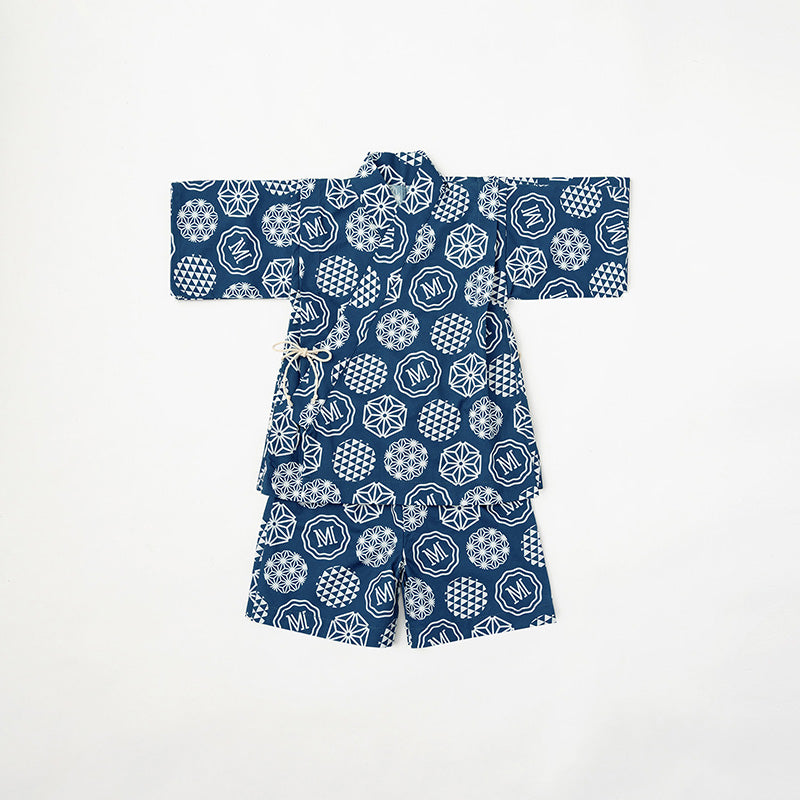 日本夏祭限定/jinbei dots ruri和服kimono