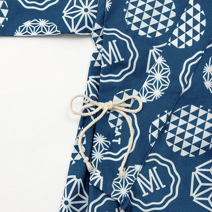 日本夏祭限定/jinbei dots ruri和服kimono