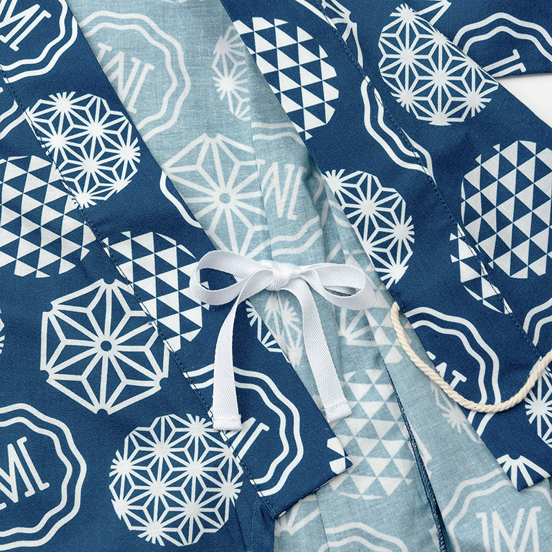 日本夏祭限定/jinbei dots ruri和服kimono