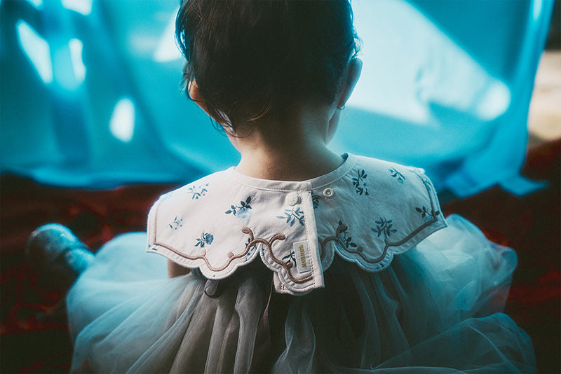 YUAN 系列bib momo嬰兒口水巾中式風格