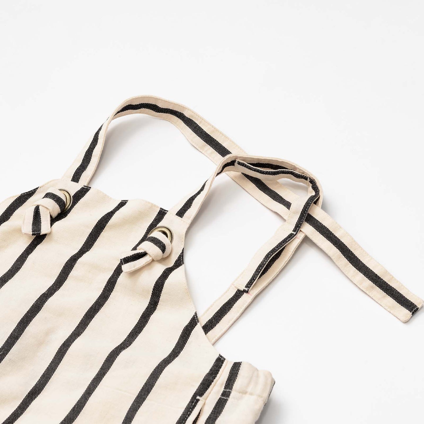 loisir salopette 3 stripe條紋成長型背帶褲