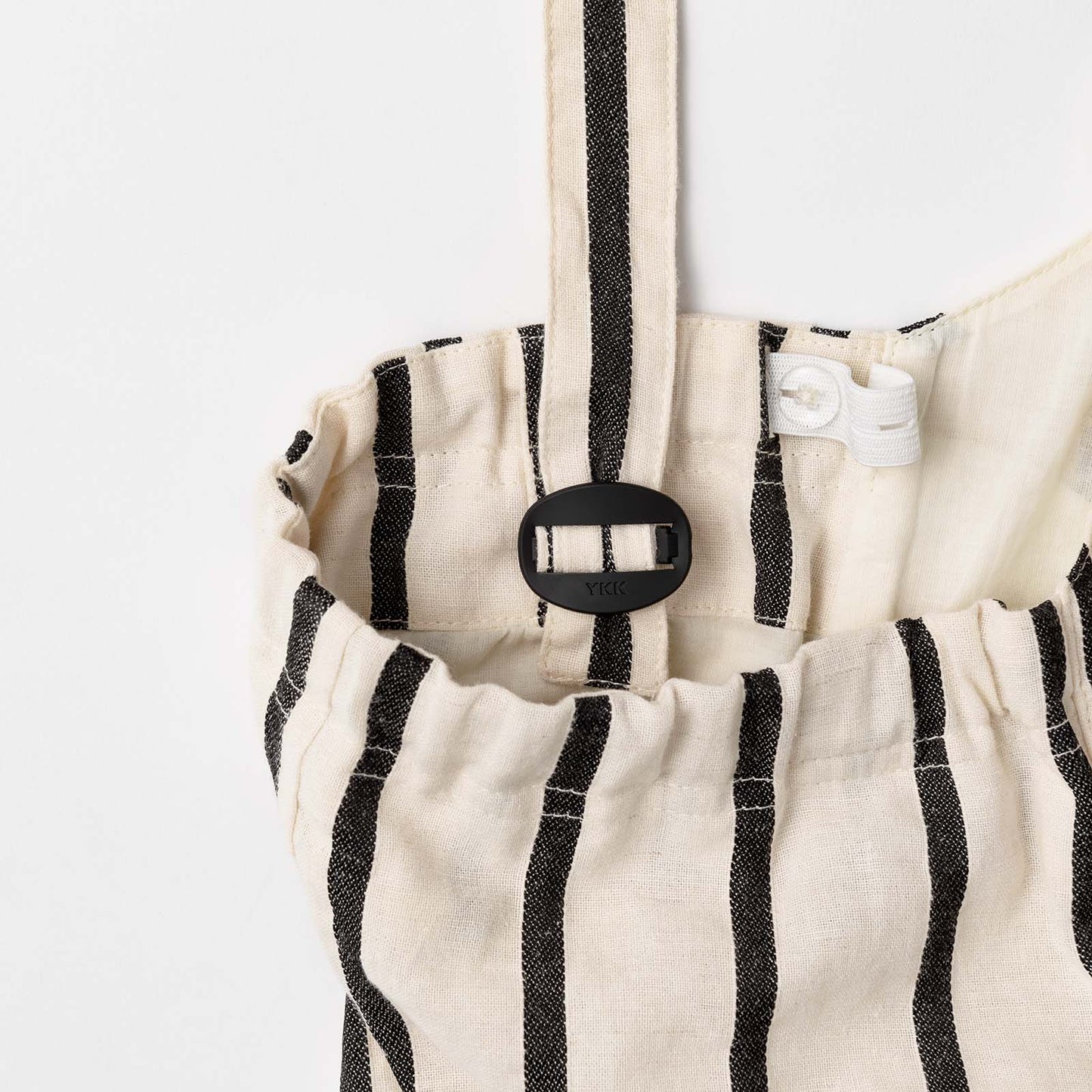 loisir salopette 3 stripe條紋成長型背帶褲