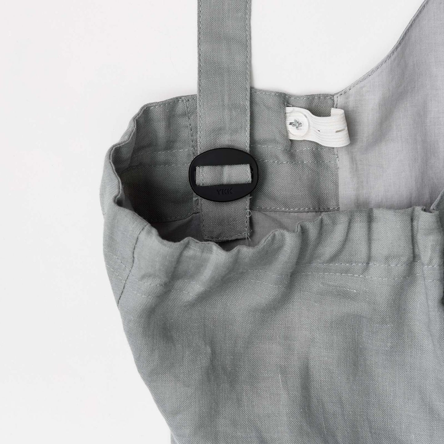 loisir salopette 1 sage淺牛仔色成長型背帶褲