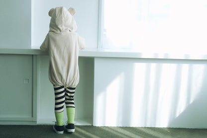 2026SS/lullaby half bear milk春夏小熊家居服帽子可拆卸