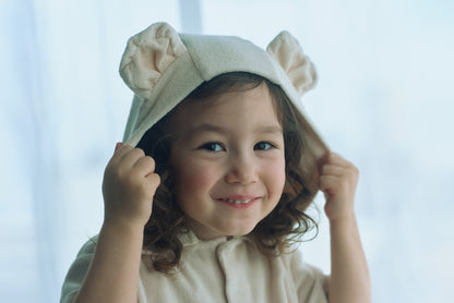 2026SS/lullaby half bear milk春夏小熊家居服帽子可拆卸