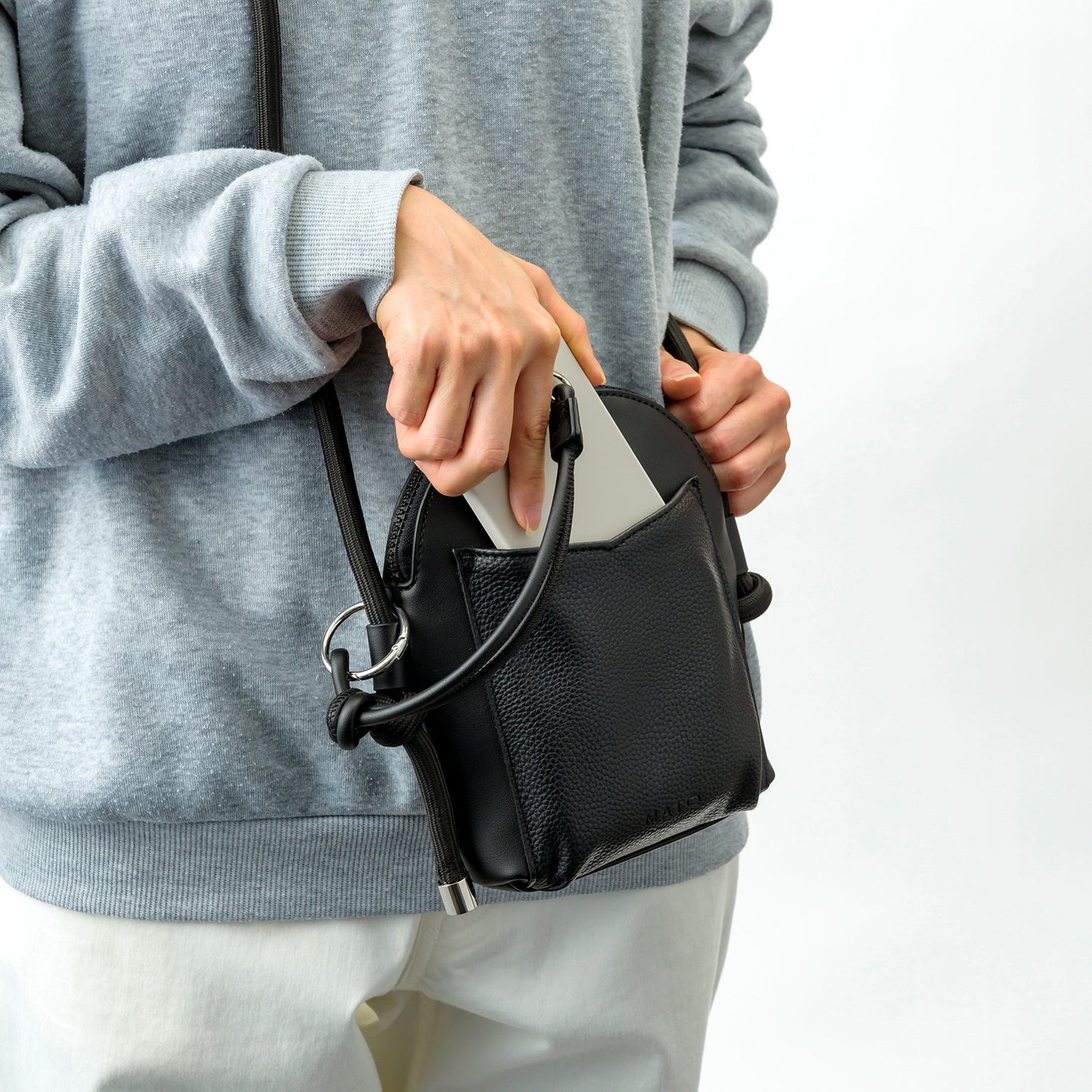 [Mato 2026]ZIPLINE PHONE BAG WHITE智慧型手機包