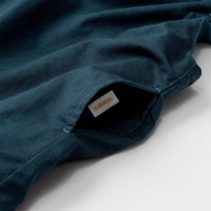 loisir salopette 2 peacock深藍色成長型背帶褲