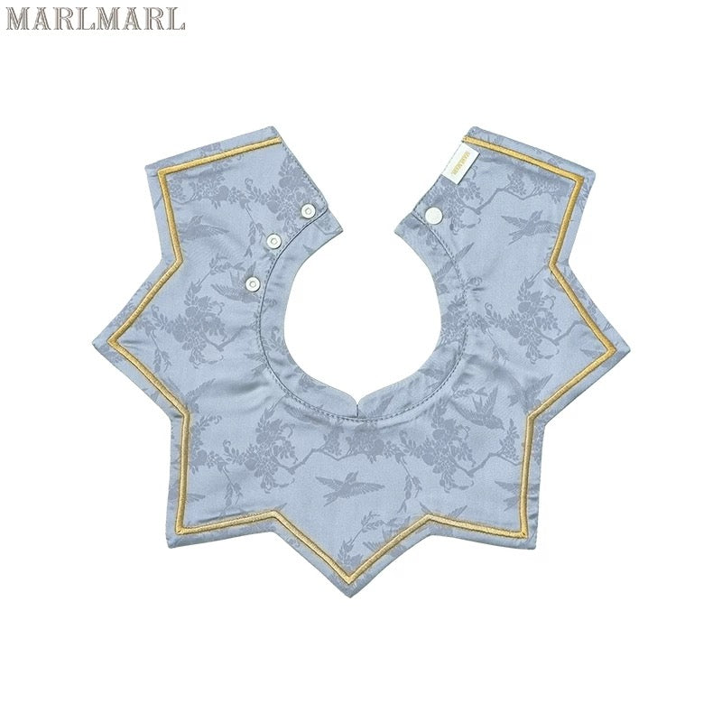 新年團圓系列限定/bib yuan 04 霽青嬰兒口水巾