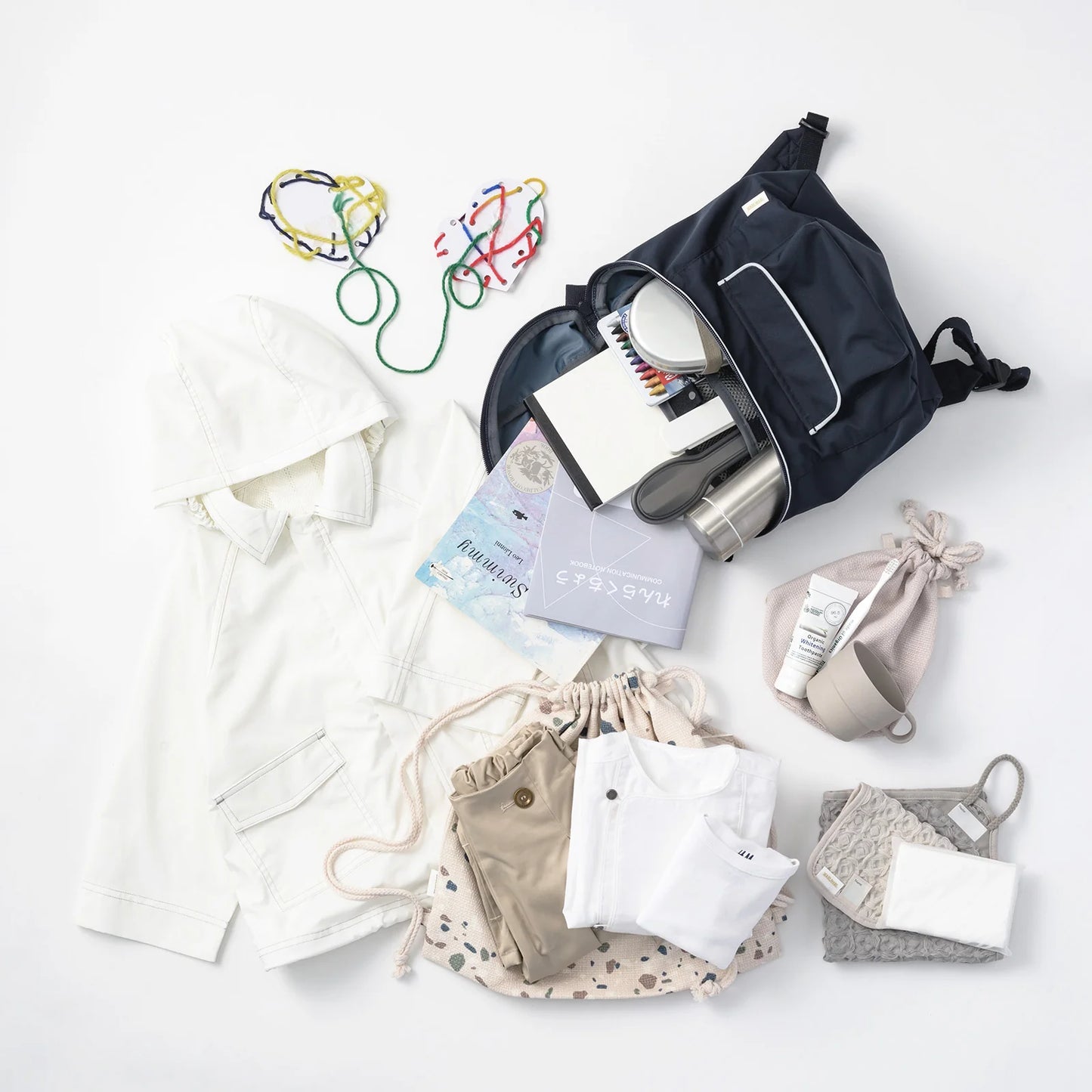 「校園系列」daypack 9L書包適合2～5Y【可繡名】