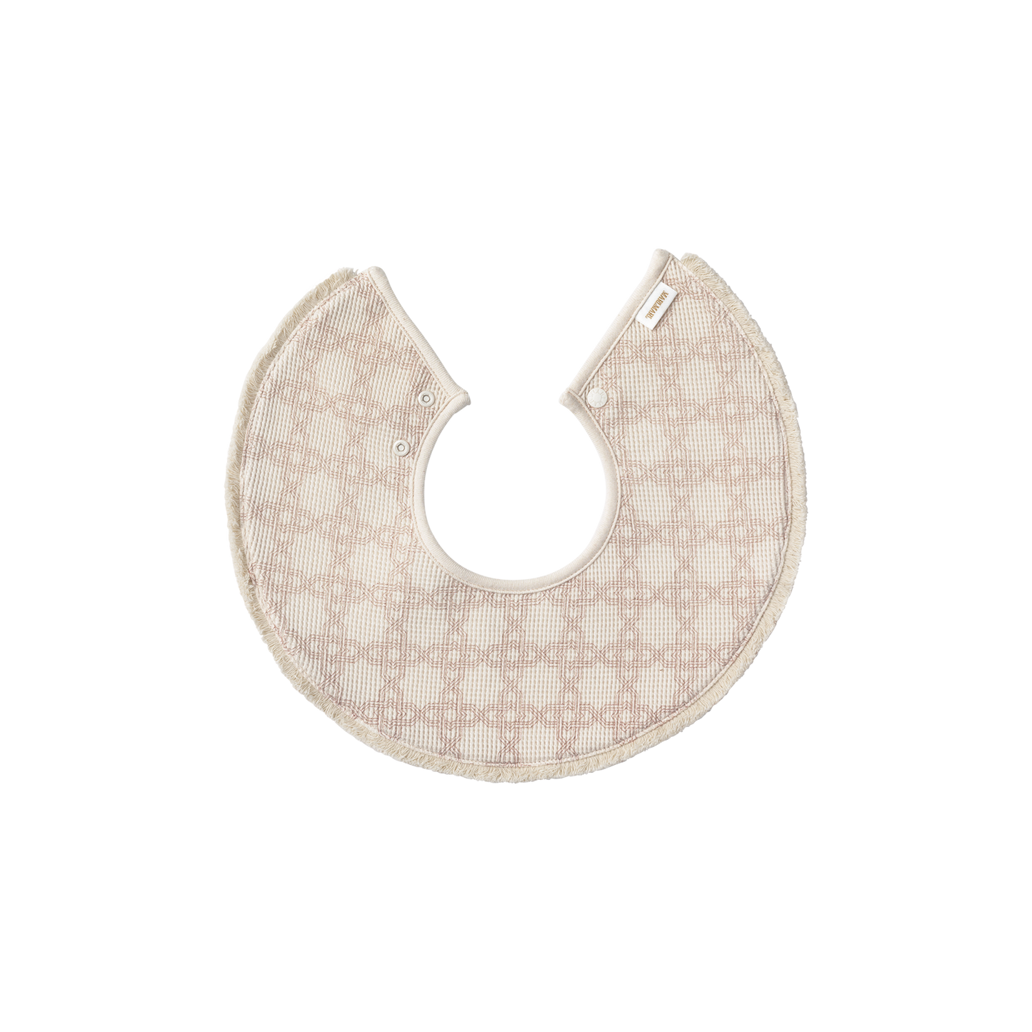 BIB/organic 3 fringe copper法國摩洛哥風格天然華夫格布料有機棉