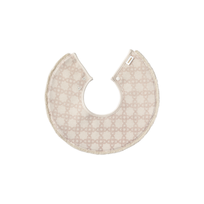 BIB/organic 3 fringe copper法國摩洛哥風格天然華夫格布料有機棉