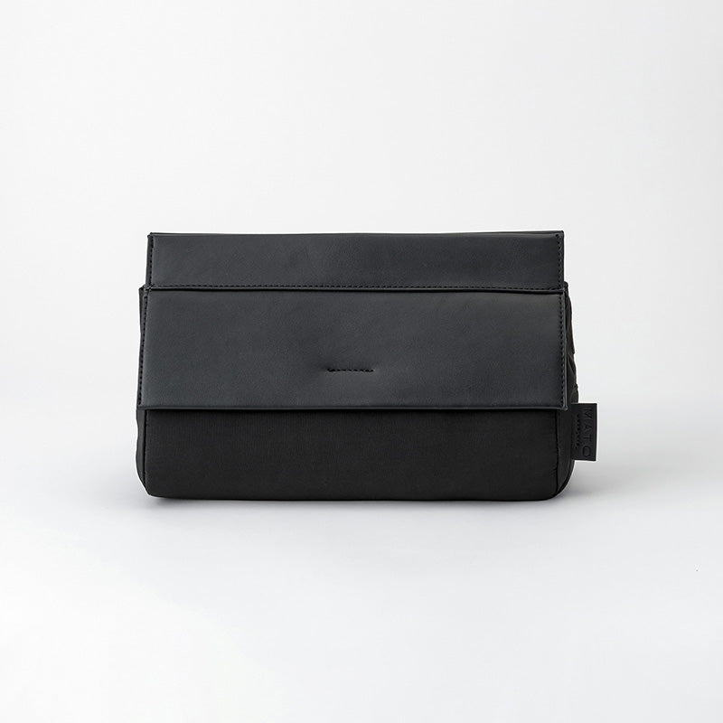 [Mato]MORPH BODY BAG BLACK中性黑色腰包可放水瓶