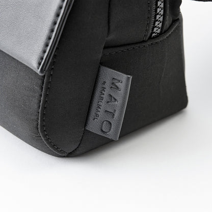 [Mato]MORPH BODY BAG BLACK中性黑色腰包可放水瓶