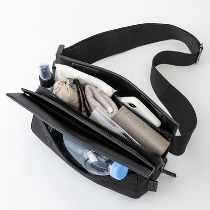 [Mato]MORPH BODY BAG BLACK中性黑色腰包可放水瓶