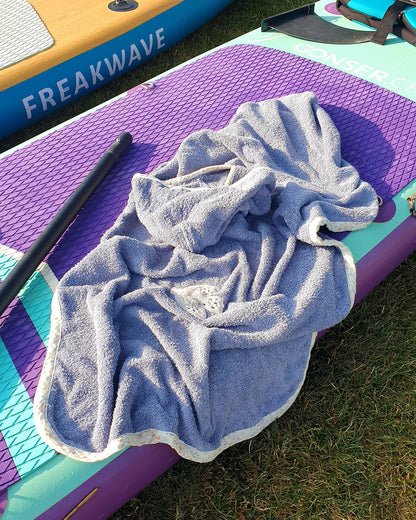 「🇨🇭Elly+lune」Piu Poncho Indigo-GOTS