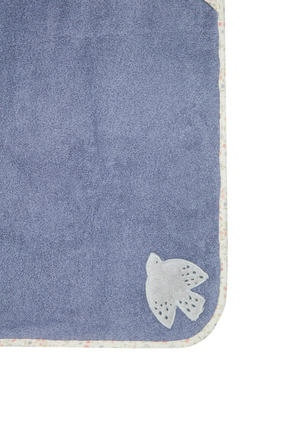 「🇨🇭Elly+lune」Luca Baby Towel Indigo-GOTS