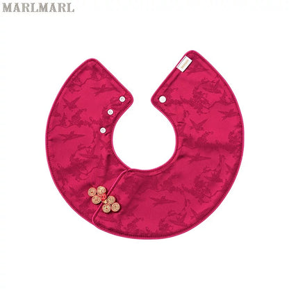 新年團圓系列限定/圍嘴紅釉yuan03口水巾圍兜