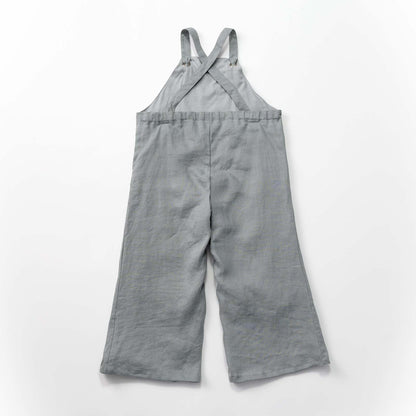 loisir salopette 1 sage淺牛仔色成長型背帶褲