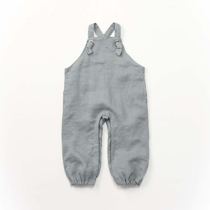 loisir salopette 1 sage淺牛仔色成長型背帶褲