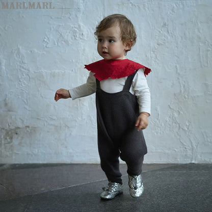 新年團圓系列限定/bib yuan 05 紅梔嬰兒口水巾