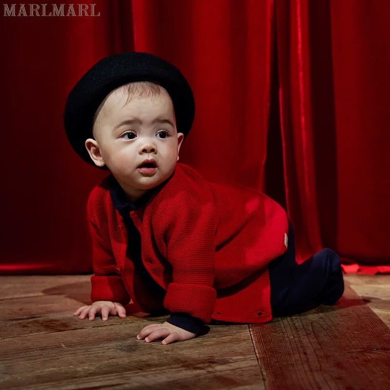 新年系列限定/yuan 01 cardigan freesize寶寶秋冬開衫