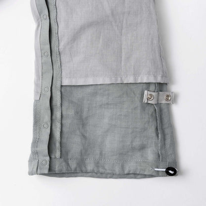 loisir salopette 1 sage淺牛仔色成長型背帶褲