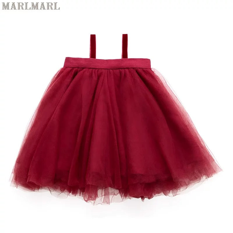 新年系列限定/tutu 紅色芭蕾舞裙0-6歲均碼