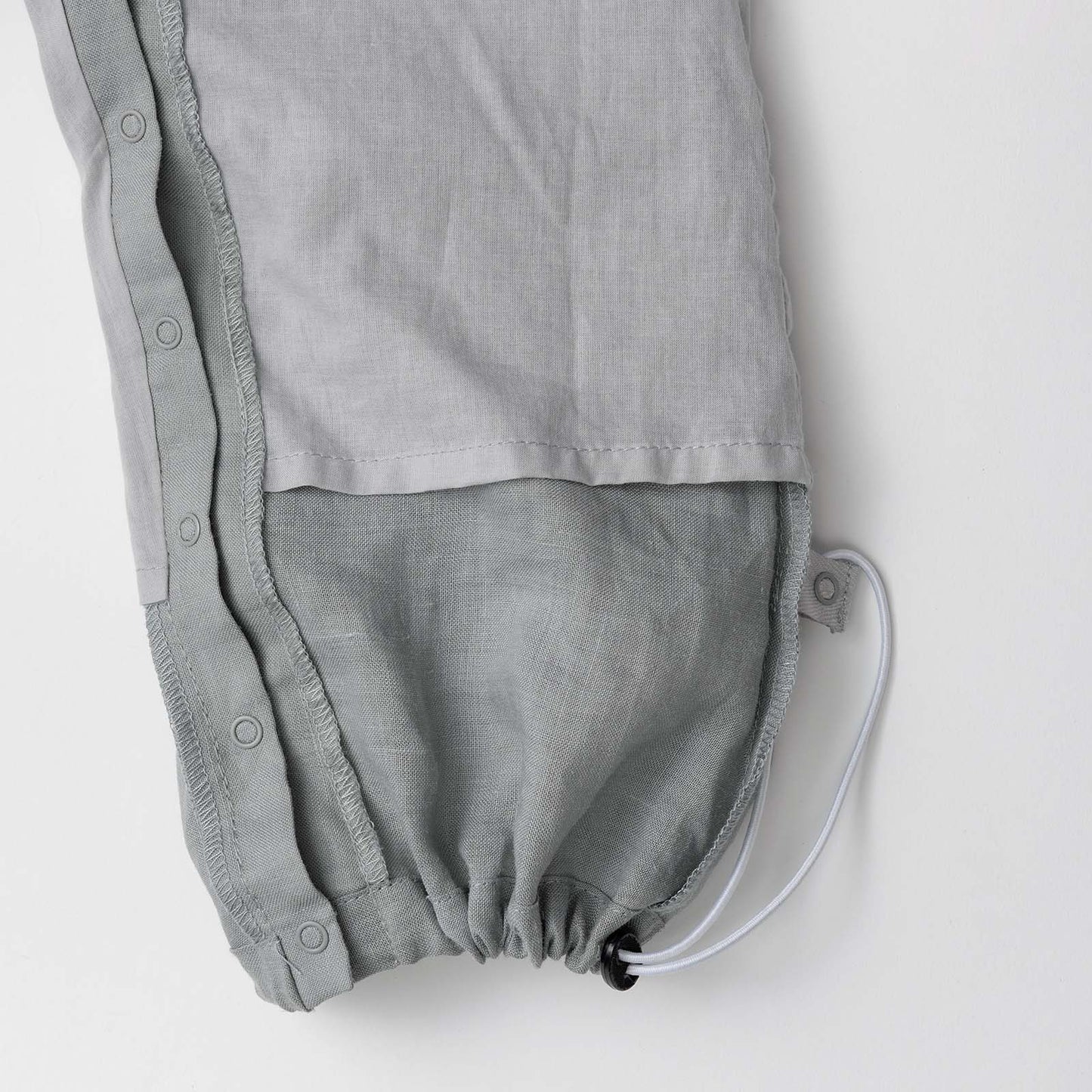 loisir salopette 1 sage淺牛仔色成長型背帶褲