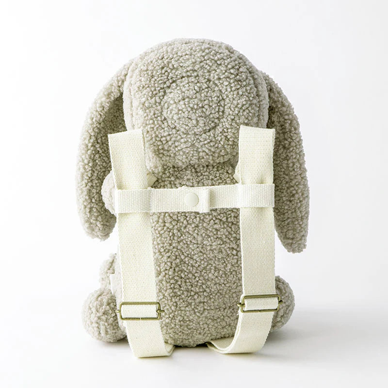 Multifunctional stuffed animal BFF+bunny 多功能毛絨兔子背包娃娃兩色