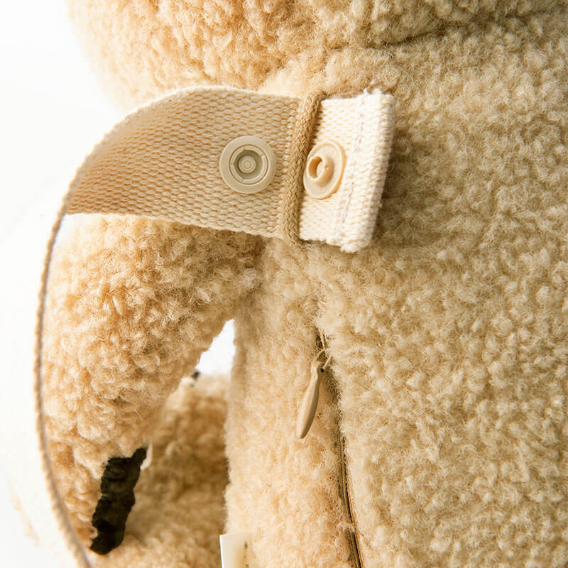 Multifunctional stuffed animalBFF+ 4 bear almond多功能毛絨熊背包娃娃