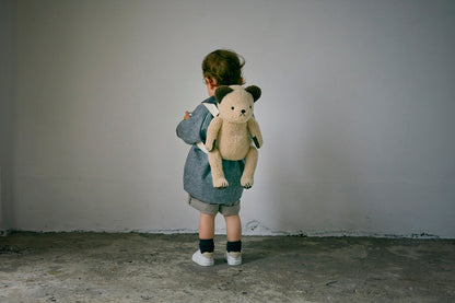 Multifunctional stuffed animalBFF+ 4 bear almond多功能毛絨熊背包娃娃