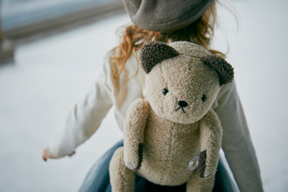 Multifunctional stuffed animalBFF+ 4 bear almond多功能毛絨熊背包娃娃