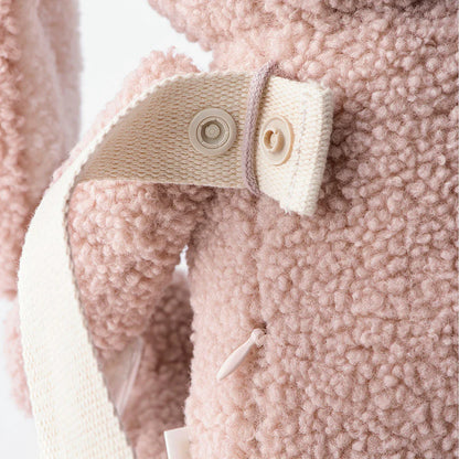 Multifunctional stuffed animal BFF+bunny 多功能毛絨兔子背包娃娃兩色