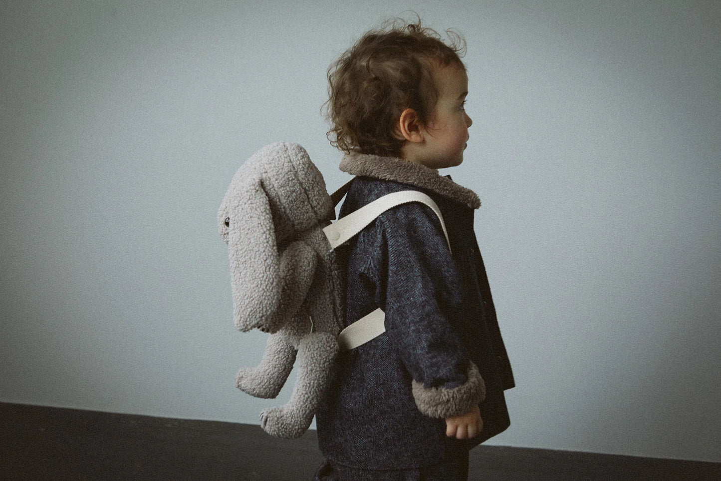 Multifunctional stuffed animal BFF+bunny 多功能毛絨兔子背包娃娃兩色