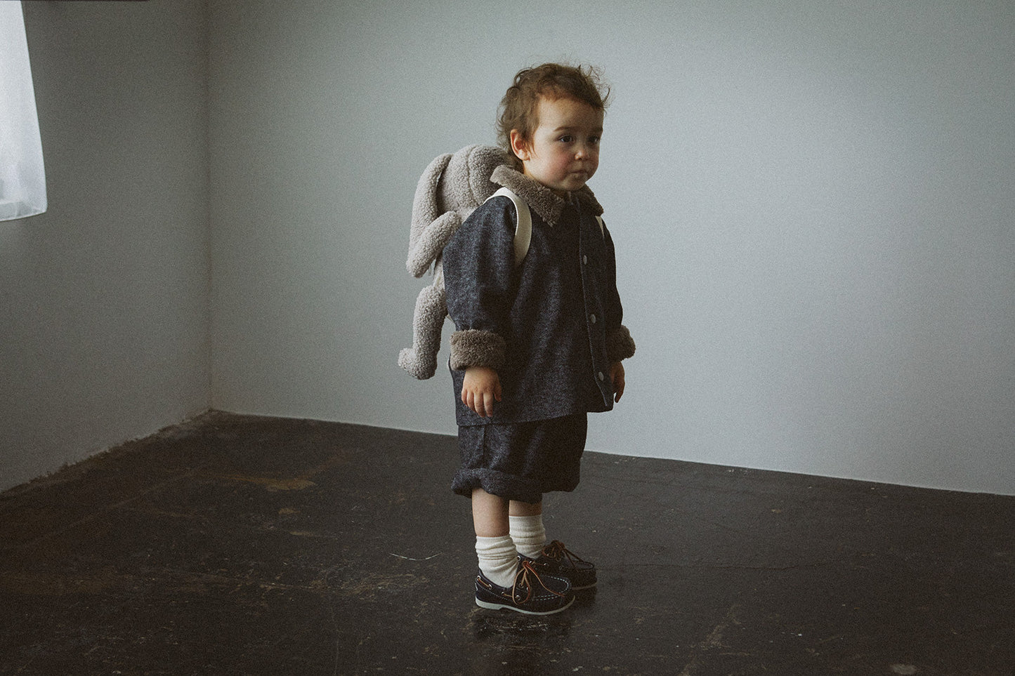 Multifunctional stuffed animal BFF+bunny 多功能毛絨兔子背包娃娃兩色