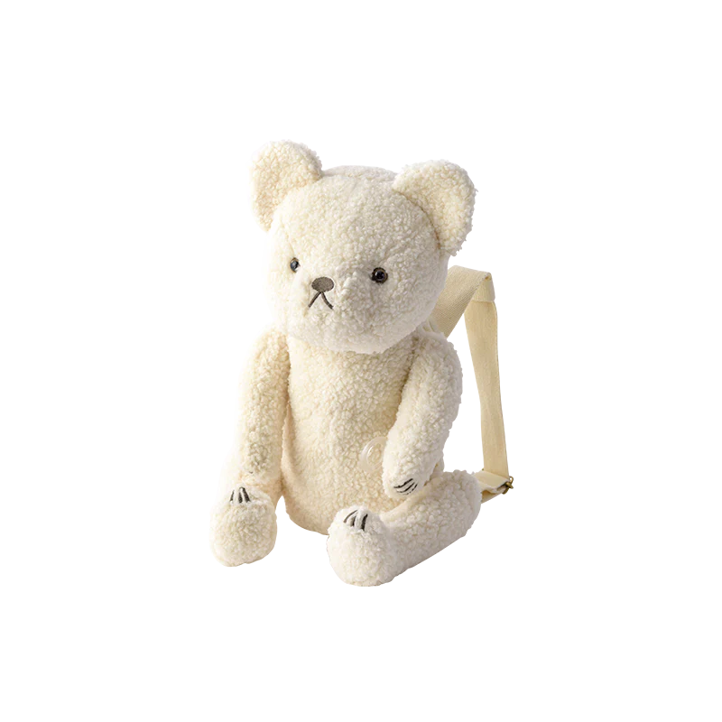 Multifunctional stuffed animal BFF+ 3 bear milk多功能毛絨熊背包娃娃