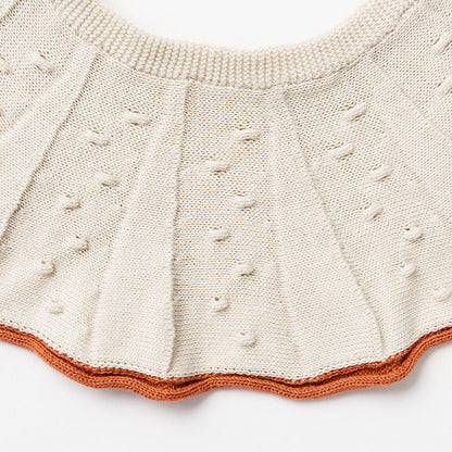 BIB/amu 2 uki beni有機棉針織口水巾日本製造