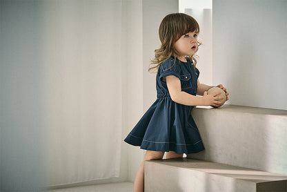 safari dress野生動物園系列防水防污連身裙三色