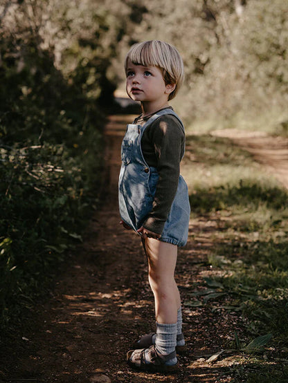 [PRE ORDER] 🇬🇧TSF/The Stone Romper牛仔包屁褲