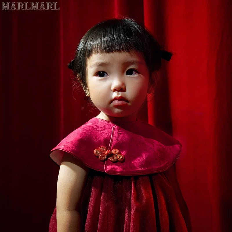 新年團圓系列限定/圍嘴紅釉yuan03口水巾圍兜