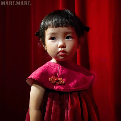 新年團圓系列限定/圍嘴紅釉yuan03口水巾圍兜