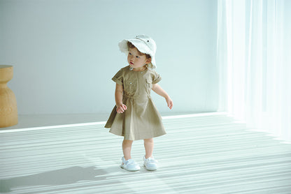 safari dress野生動物園系列防水防污連身裙三色