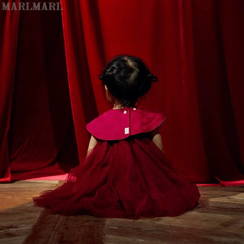 新年團圓系列限定/圍嘴紅釉yuan03口水巾圍兜