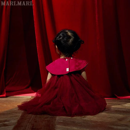 新年團圓系列限定/圍嘴紅釉yuan03口水巾圍兜