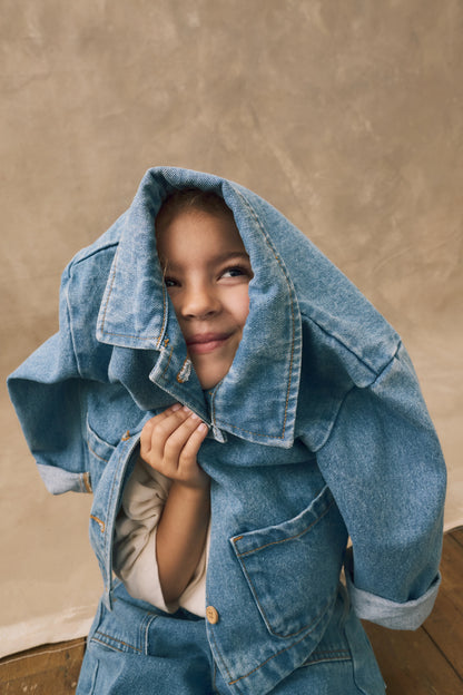 [PRE ORDER] 🇬🇧TSF/The Denim Jacket復古風格丹寧外套