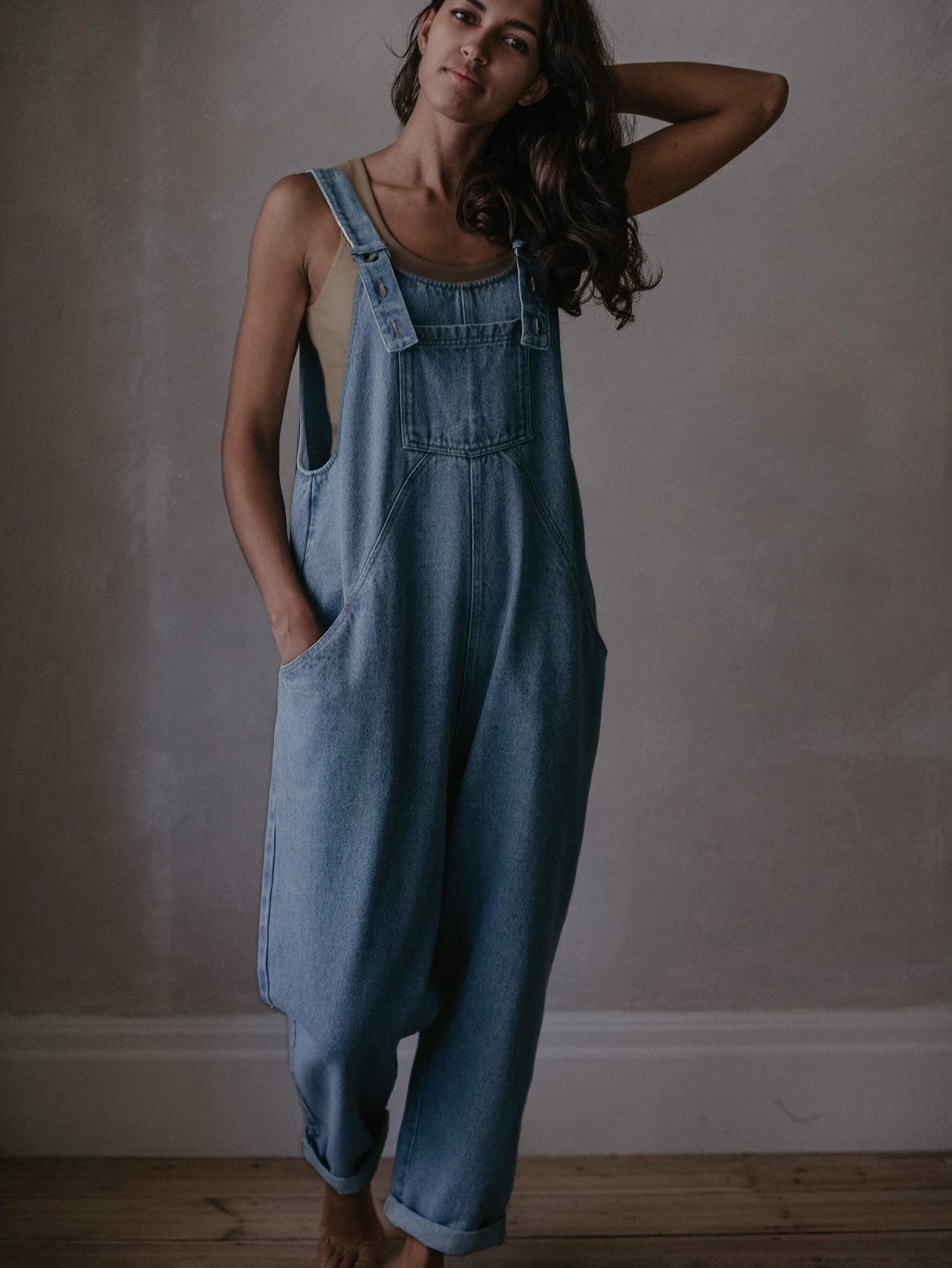 [PRE ORDER]🇬🇧 TSF / The Oversized Denim Dungaree - Women's連身牛仔褲親子裝