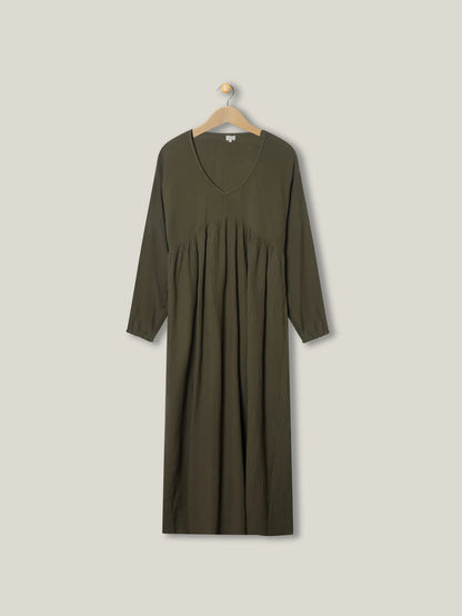 [PRE ORDER]🇬🇧 TSF /The Meadow Dres有機棉穆紗v領連衣裙印度製造