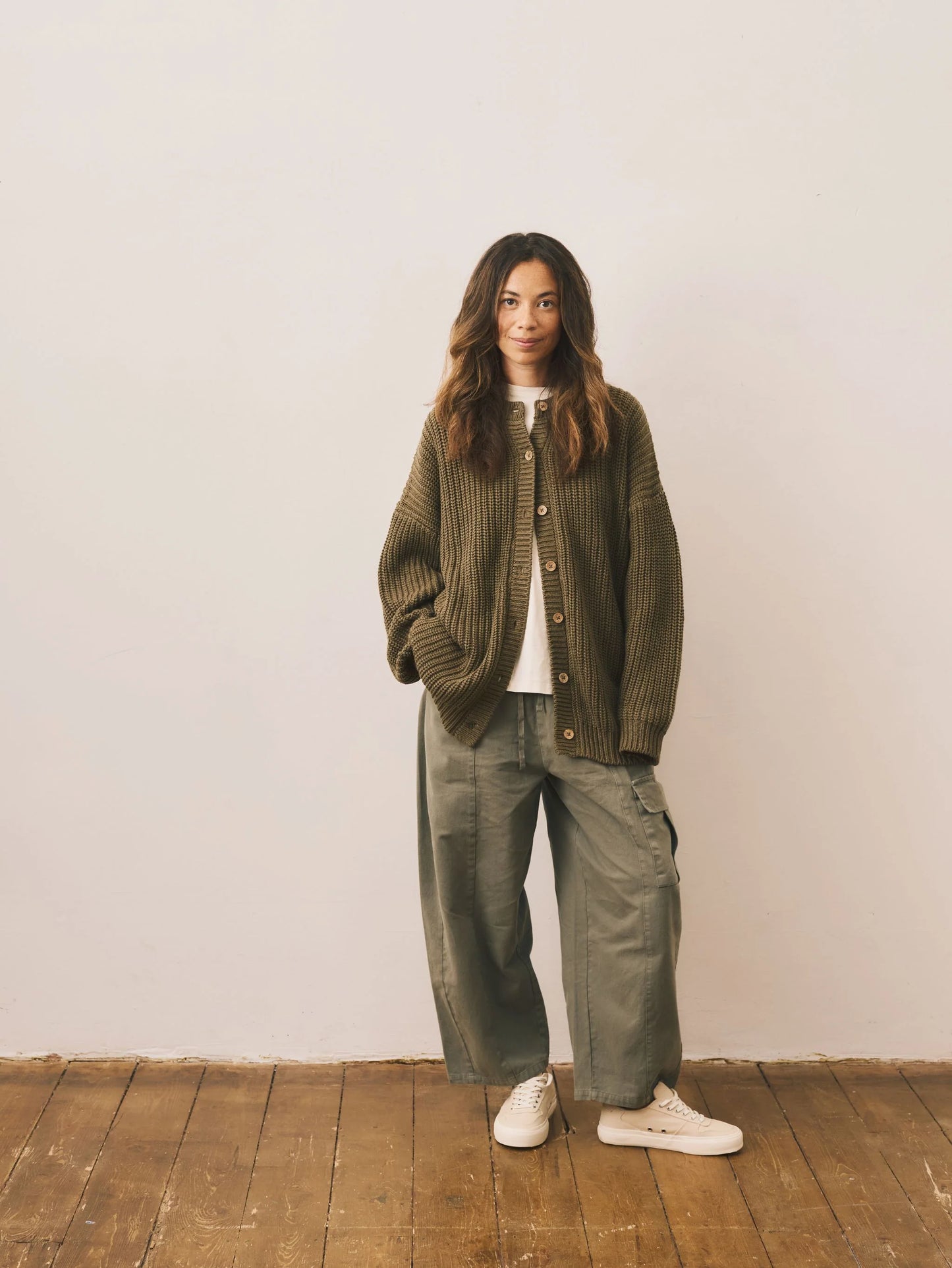 [PRE ORDER] 🇬🇧TSF /The Chunky Knit Cardigan - Women's針織開襟衫親子裝